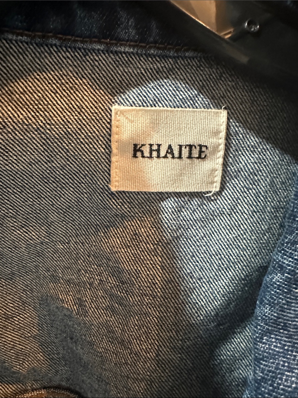 KHAITE Combly cropped denim jacket - Picture 6 of 11